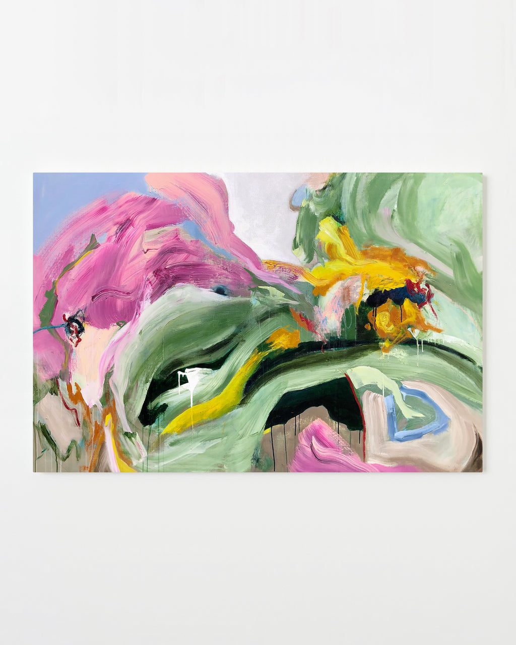 Painting by Elisa Gomez titled "Serenade VIII" - 1.