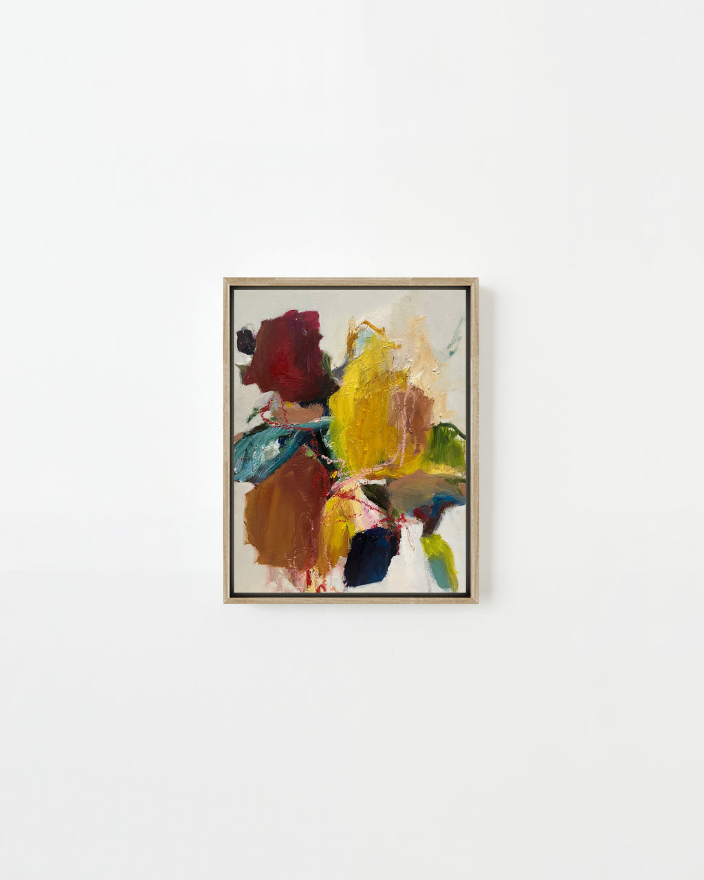 Painting by Elisa Gomez titled "Terrain Study XI" - 1.