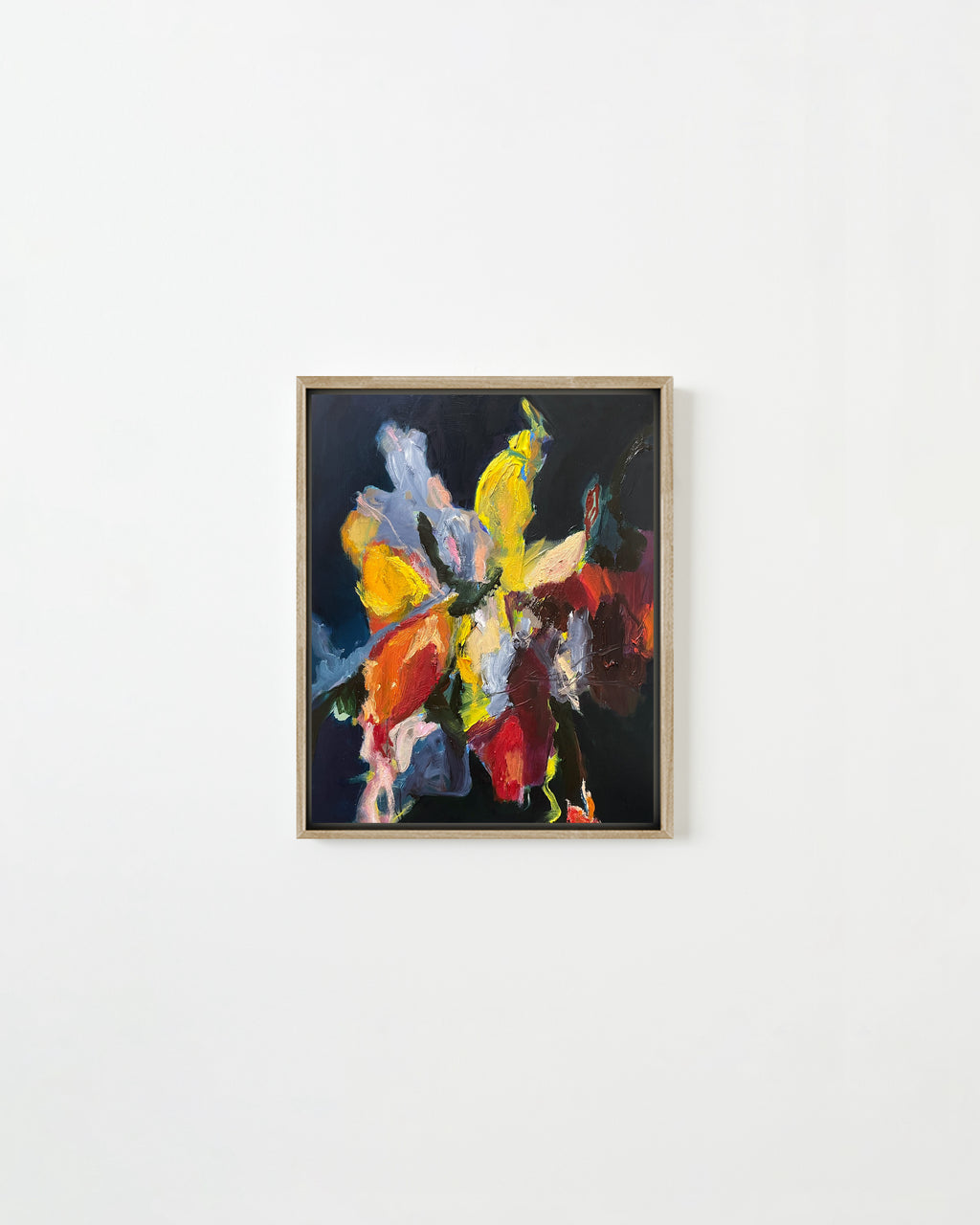 Painting by Elisa Gomez titled "Abstract Flora XV" - 1.