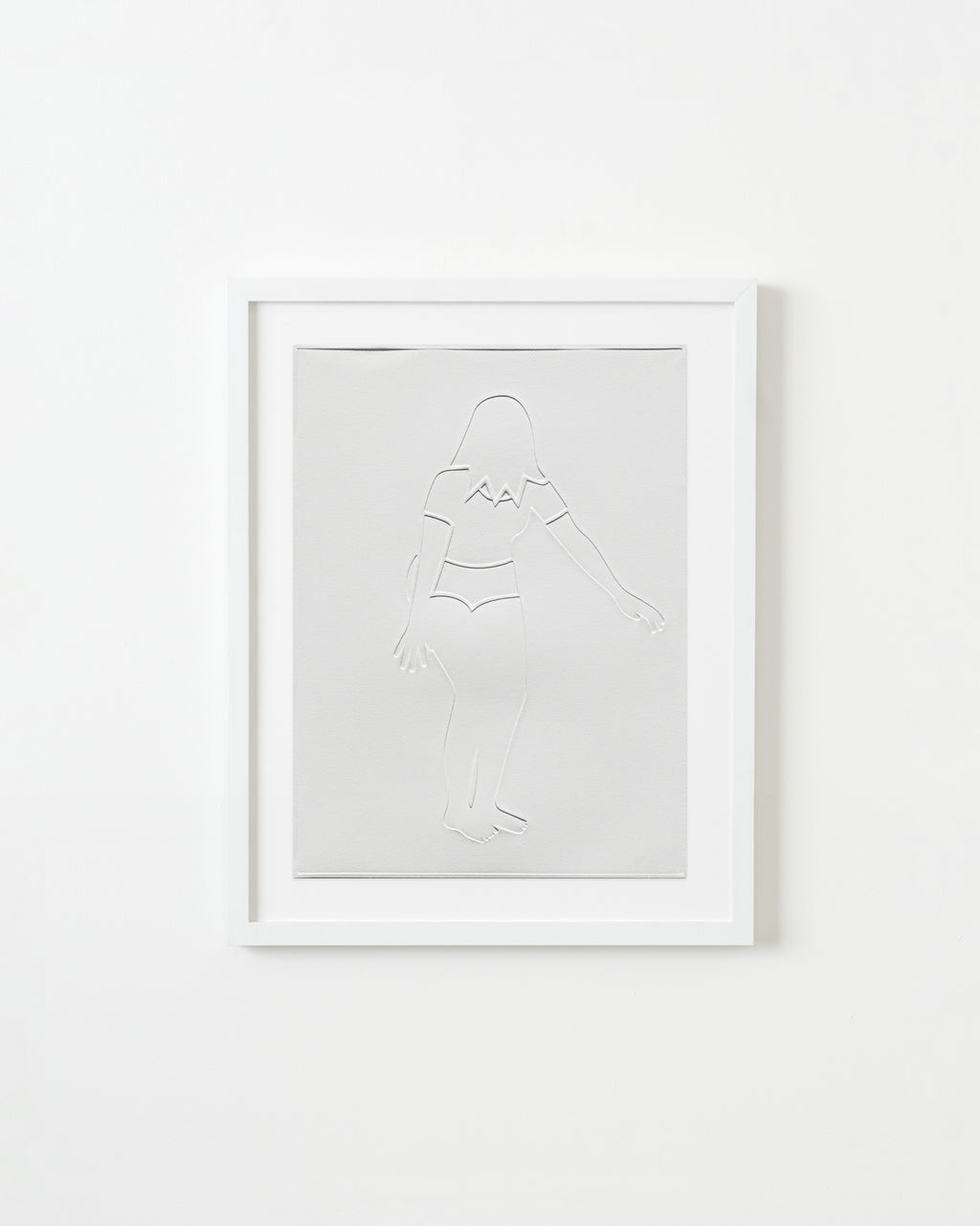 Print by Dana Bell titled "Standing After Jumping" - 1.