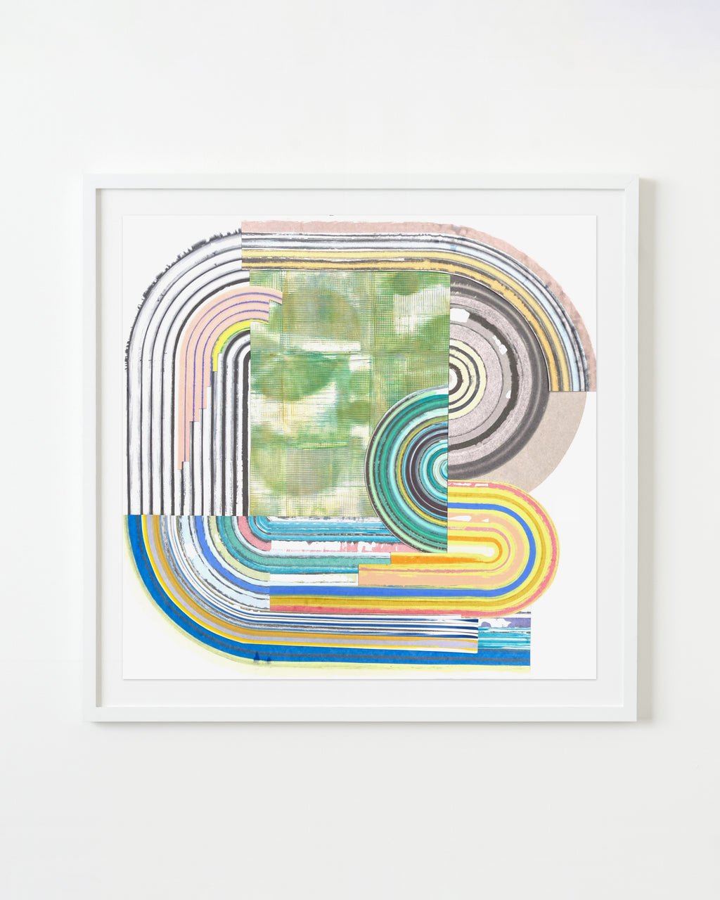 Painting by Erik Barthels titled "Frequency Tripler" - 1.