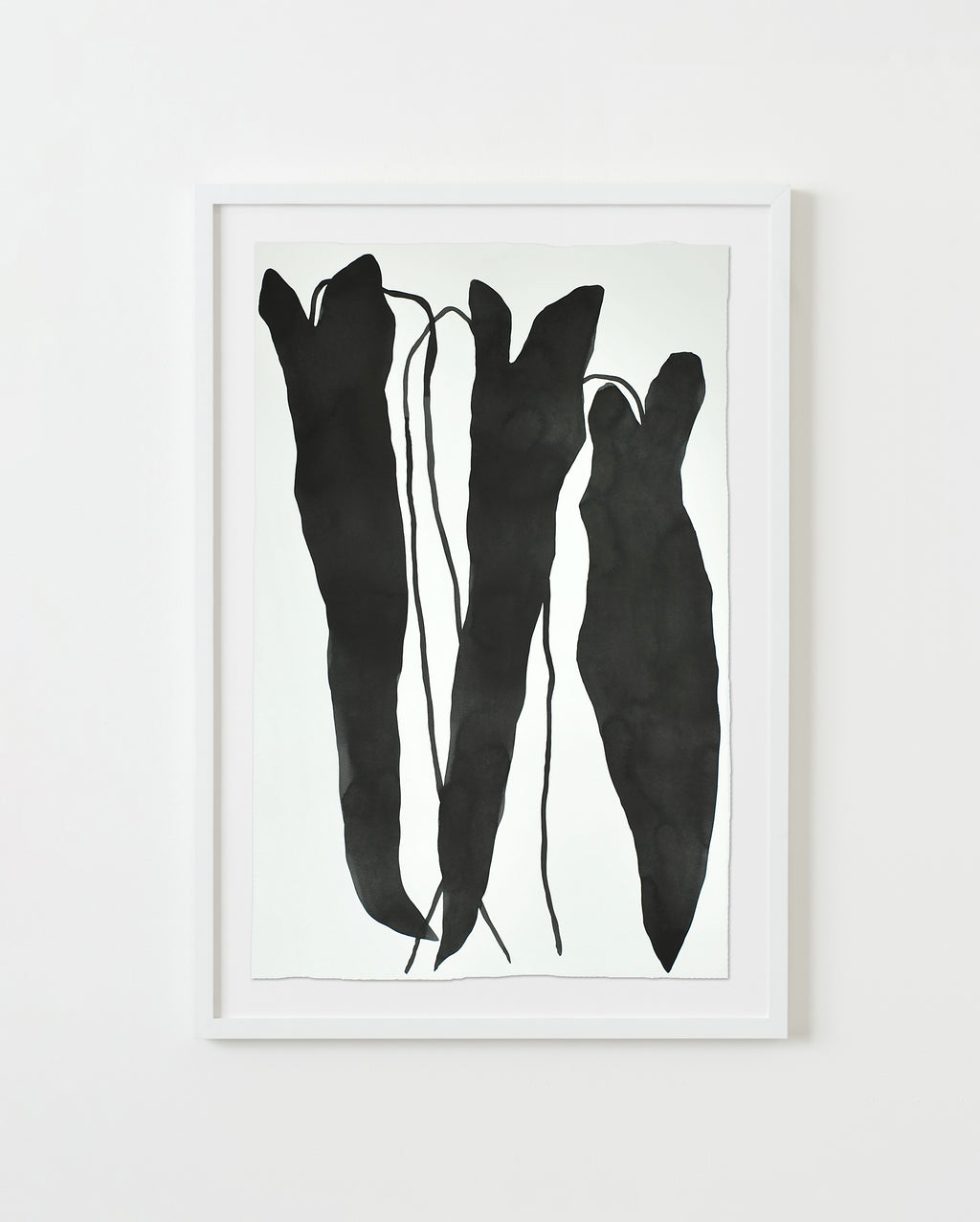 Painting by Kate Roebuck titled "Philodendron Spiritus Sanctus" - 1.