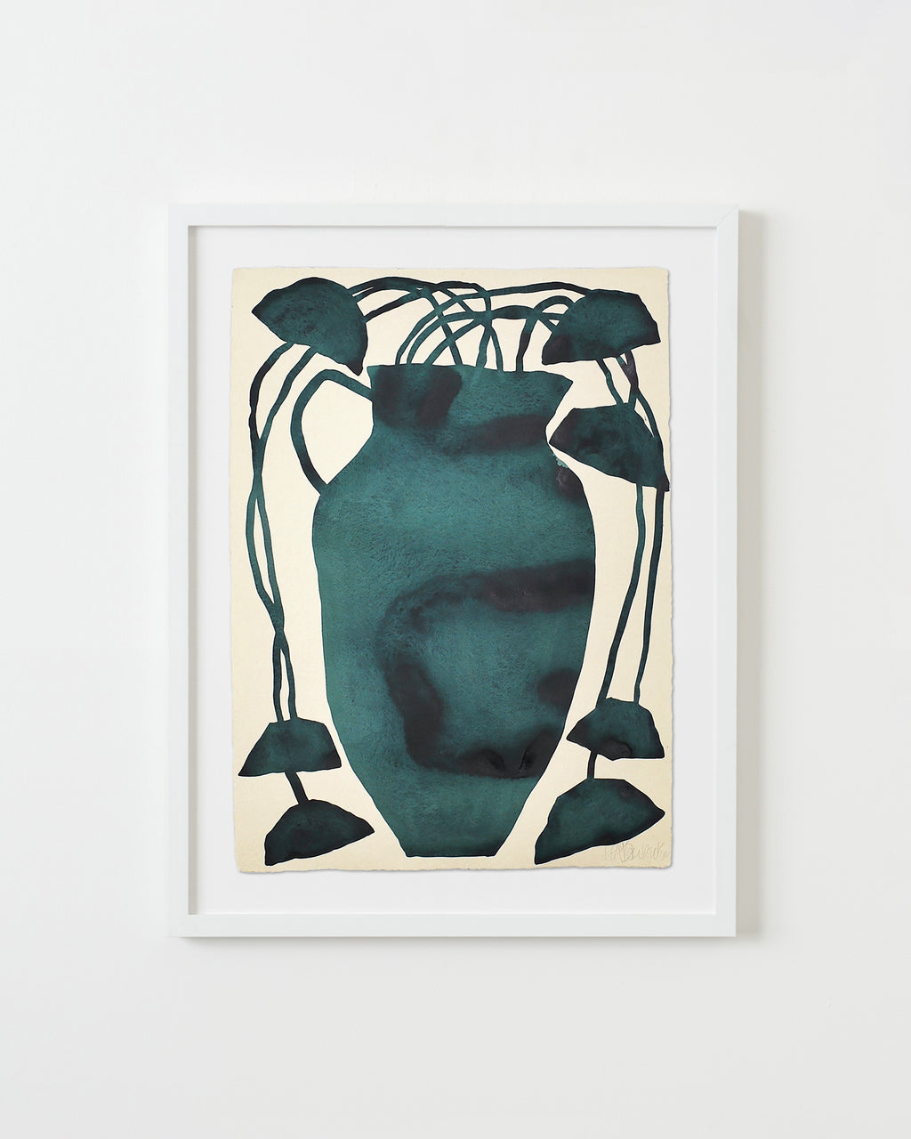 Painting by Kate Roebuck titled "Pour Two" - 1.