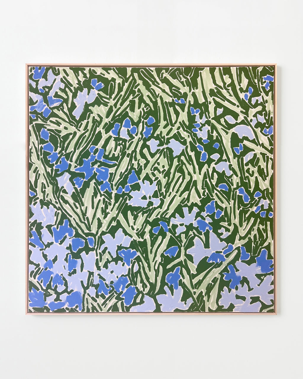 Painting by Kit Porter titled "close to where i start" - 1.