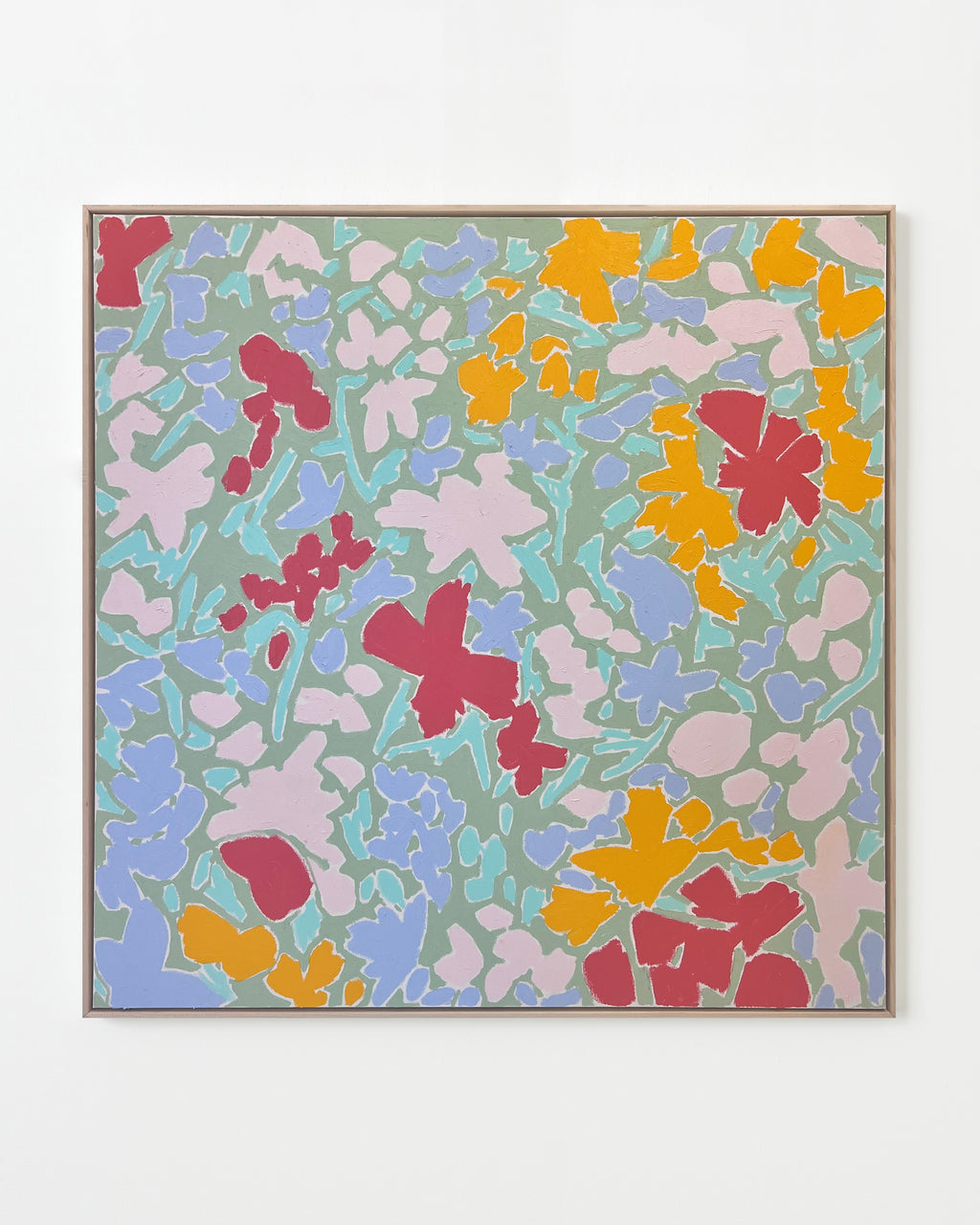 Painting by Kit Porter titled "come as melody" - 1.