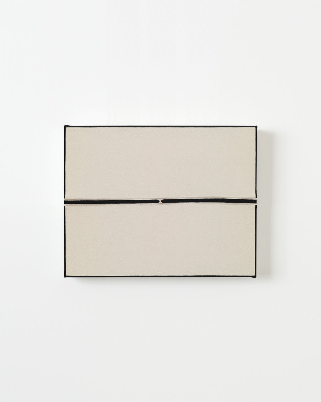 Painting by Hyun Jung Ahn titled "There is an Ocean Between Us_White Sea" - 1.