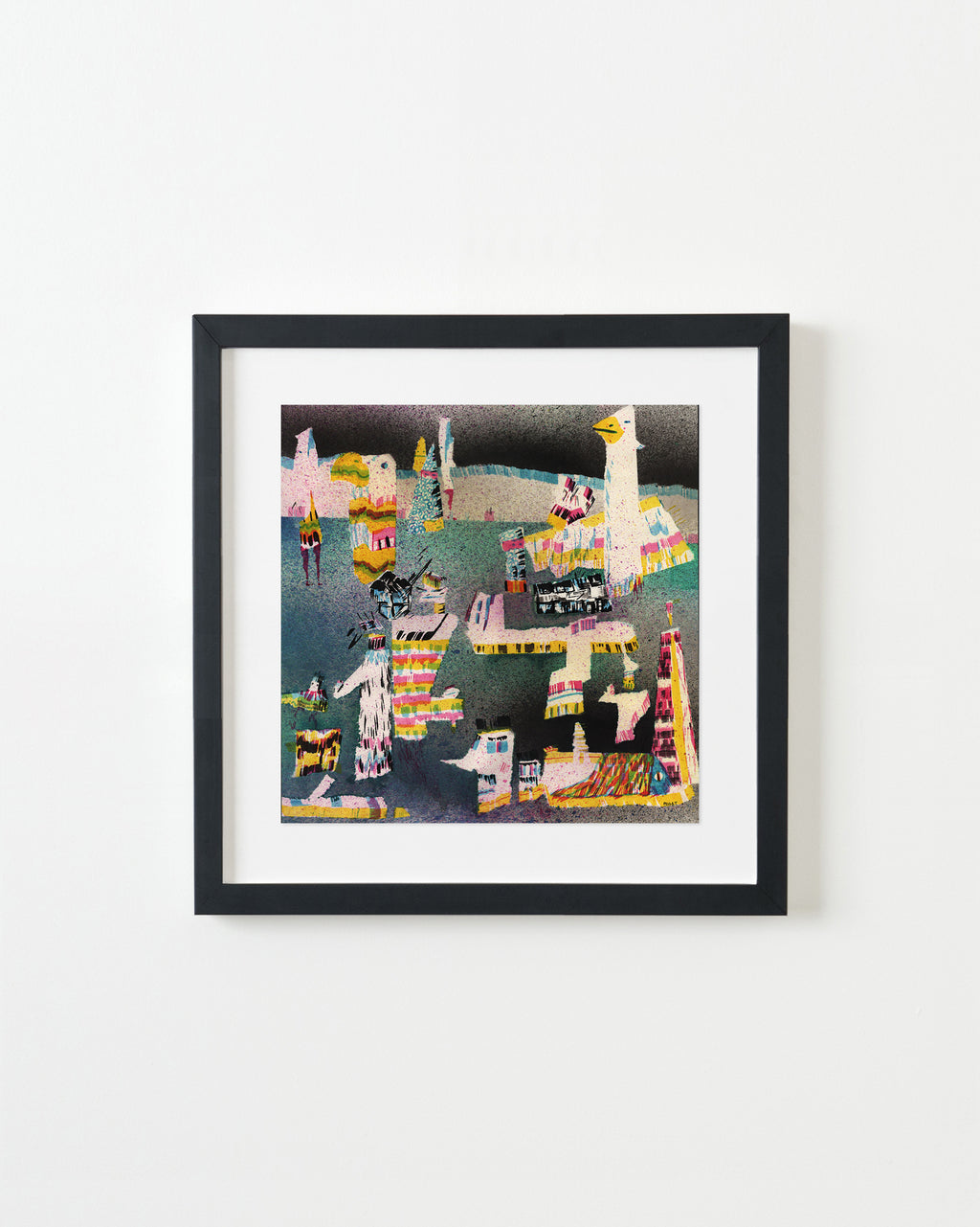 Painting by Kyle Pellet titled "World's Edge" - 1.