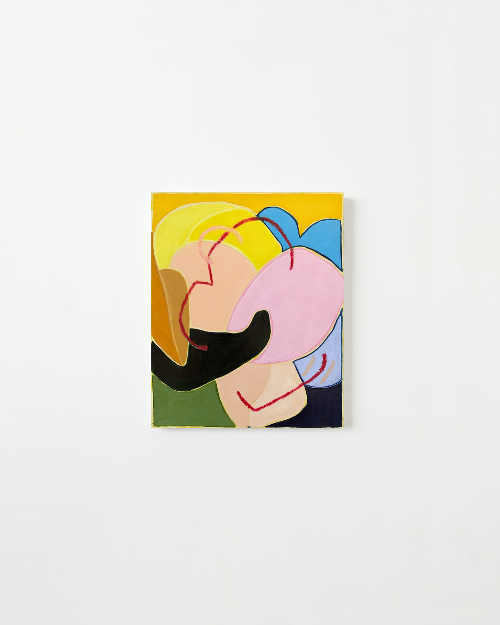 Painting by Elisa Gomez titled "La Doña XII" - 1.