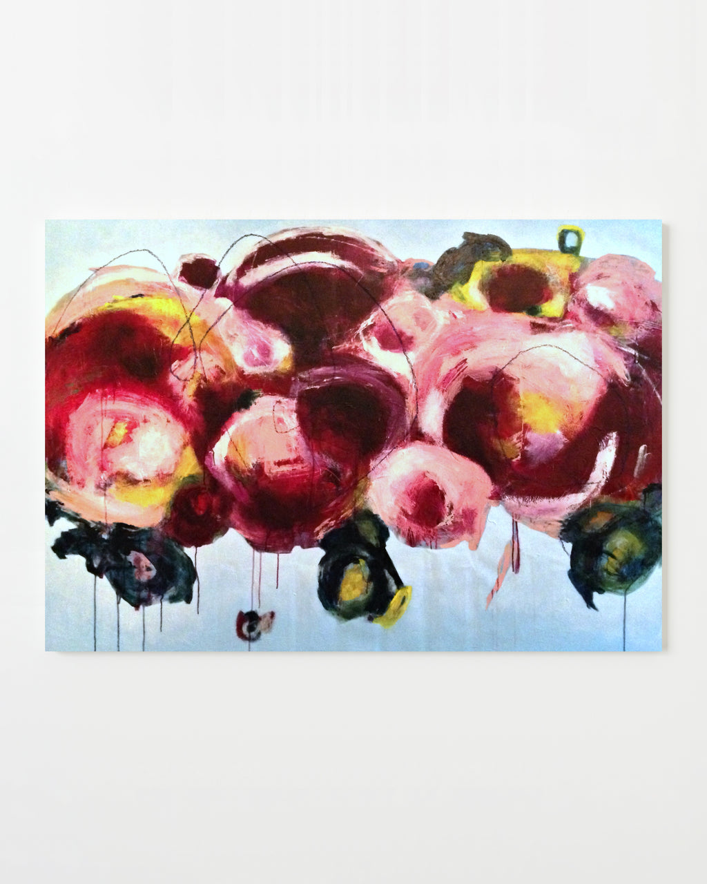 Painting by Elisa Gomez titled "Wanderer #8" - 1.