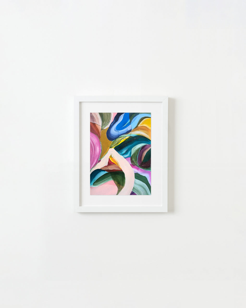 Painting by Elisa Gomez titled "Wonderland Paper Study III" - 1.