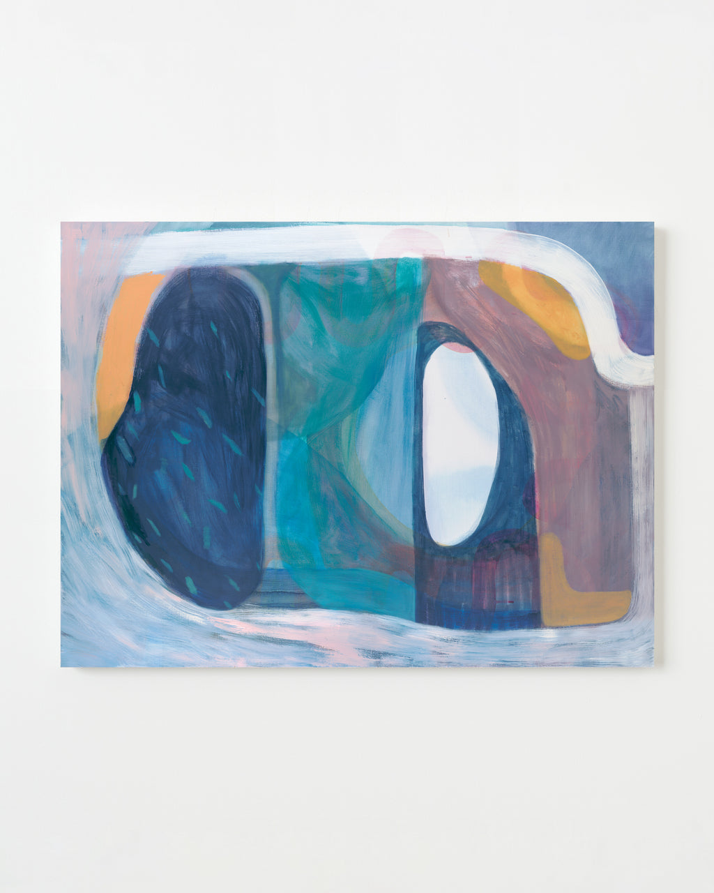 Painting by Aliza Cohen titled "Monsoon" - 1.