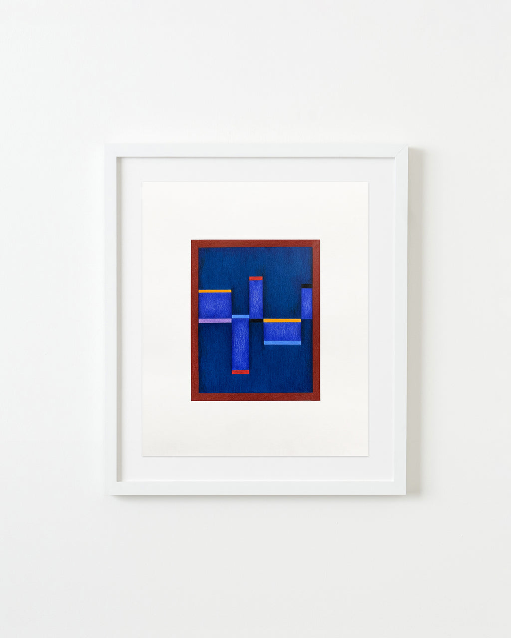 Drawing by Senem Oezdogan titled "Pavement / 6" - 1.