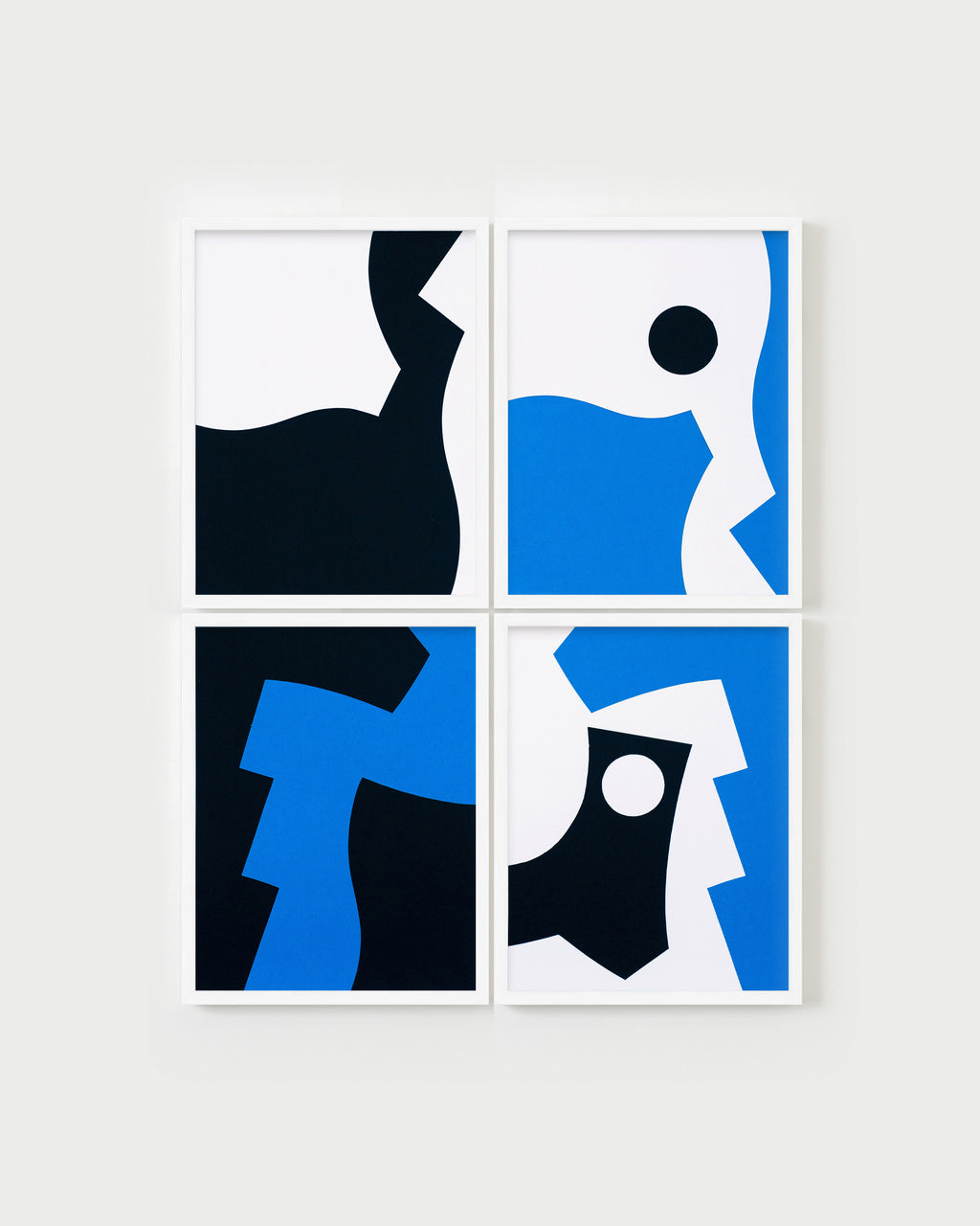 Mixed Media by Fitzhugh Karol titled "Governor's Island: Blues 1" - 1.