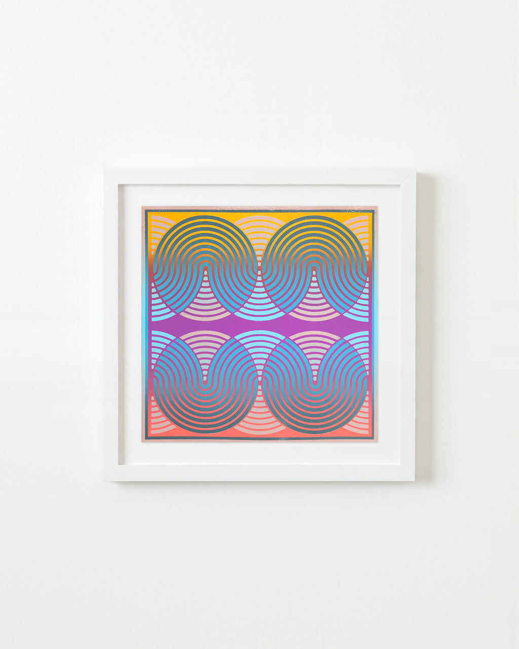 Print by Matt Neuman titled "Coils 7" - 1.