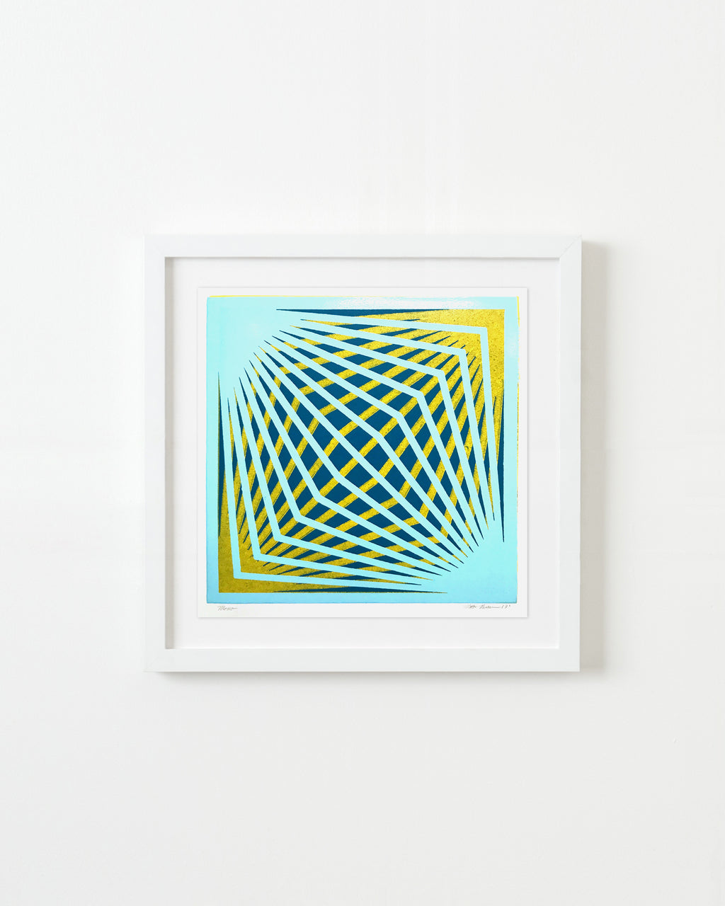 Print by Matt Neuman titled "Pyramid 28" - 1.