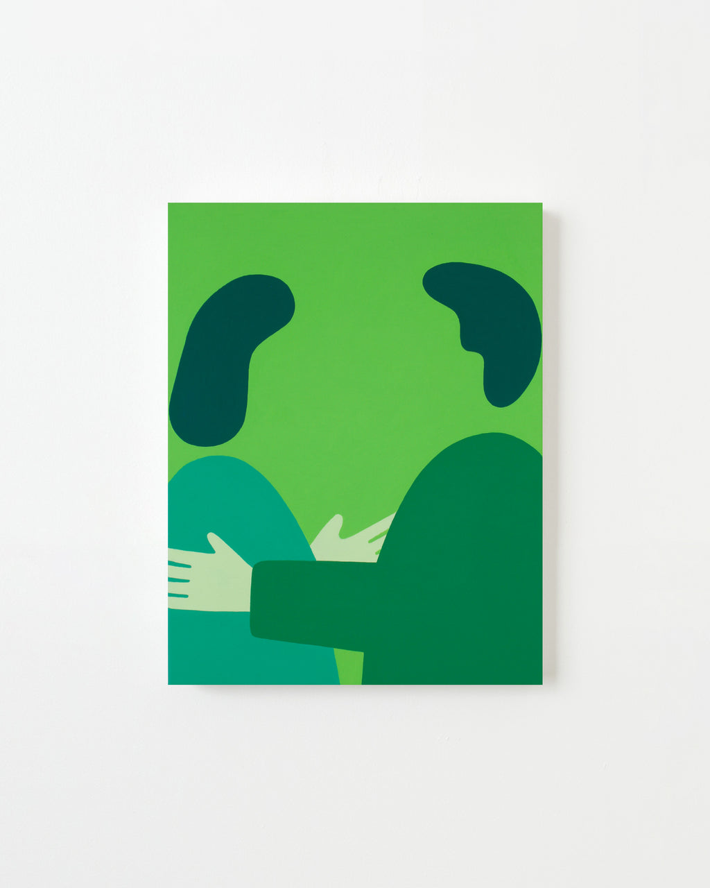 Painting by Dana Bell titled "Help Me, Sid" - 1.