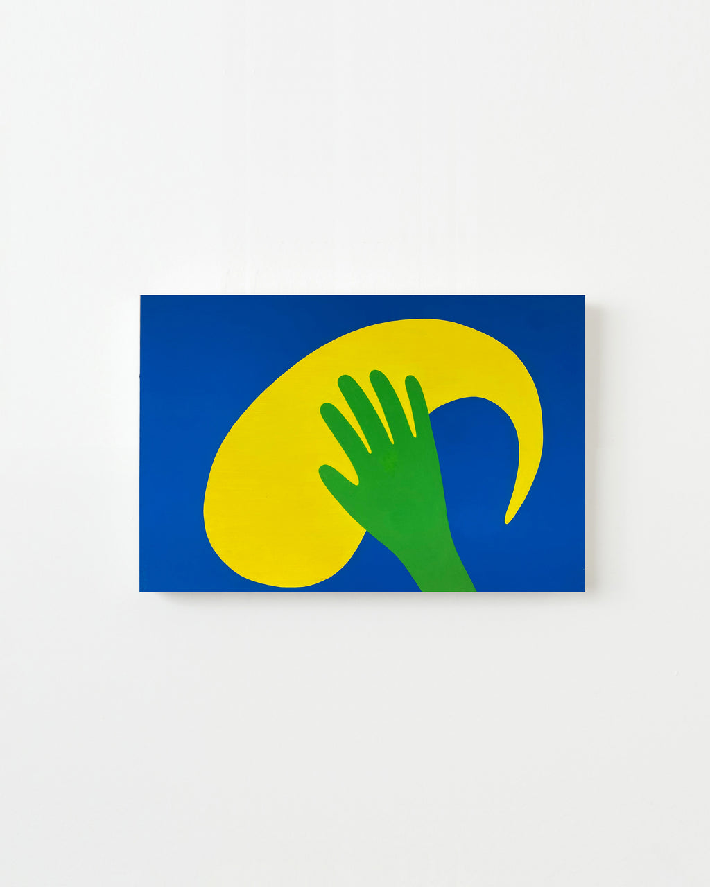 Painting by Dana Bell titled "Please Stop" - 1.