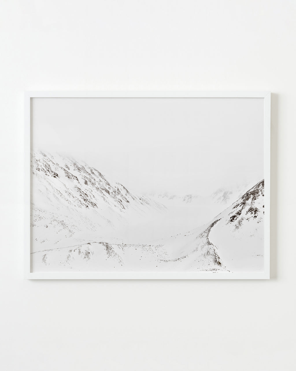Photography by Brooke Holm titled "Magdalenefjorden" - 1.