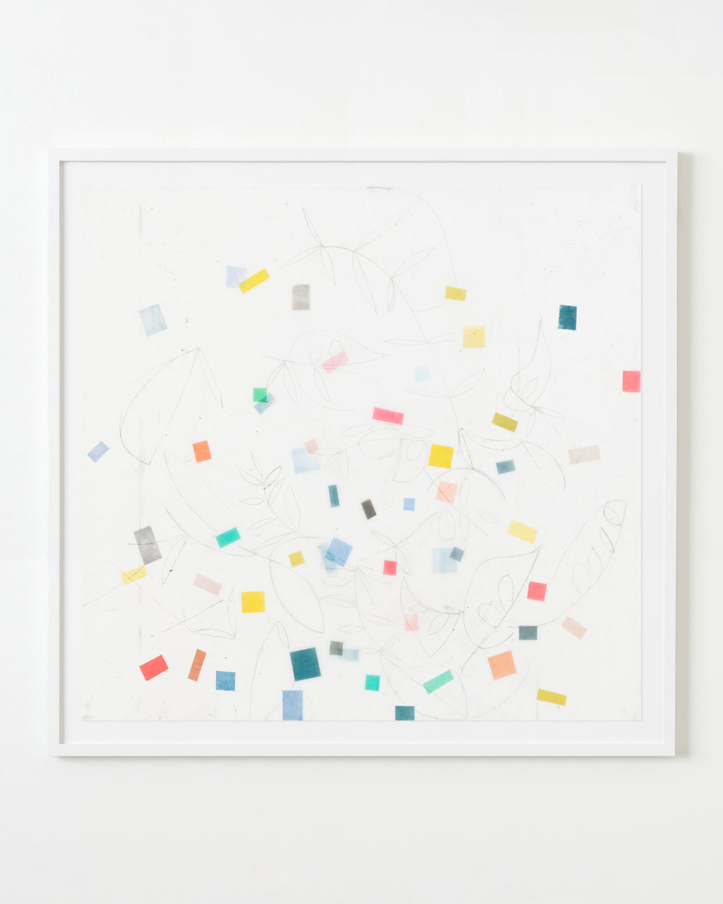 Drawing by Vicki Sher titled "Square Dance 1" - 1.