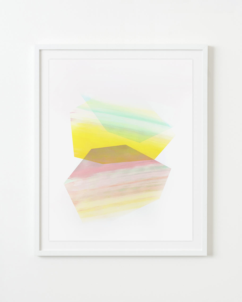 Print by Keiko Kamata titled "Planes 3" - 1.