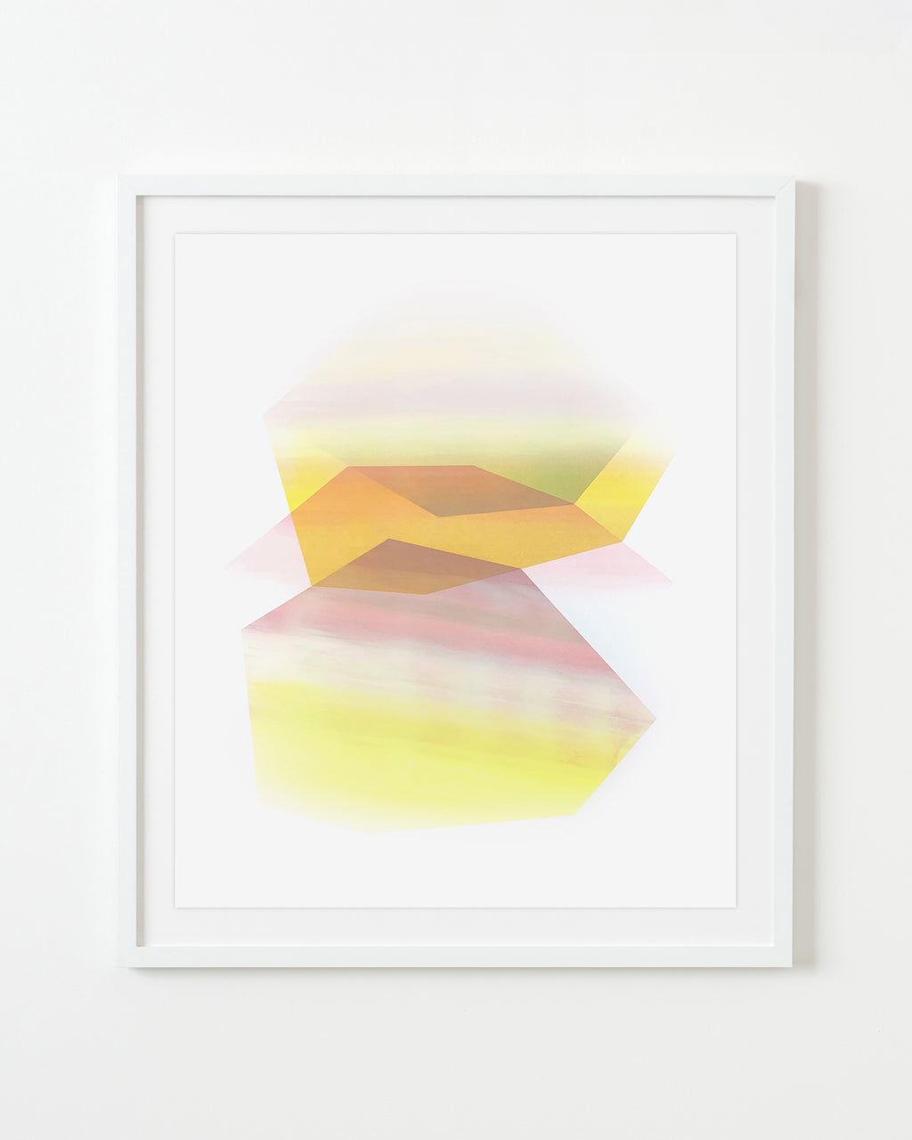 Print by Keiko Kamata titled "Planes 4" - 1.