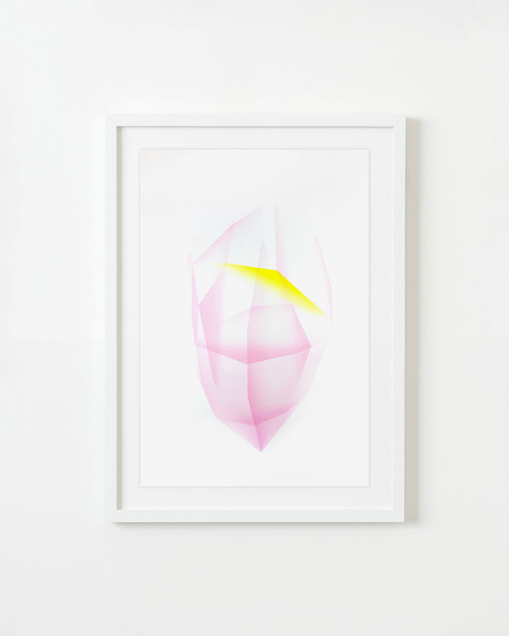 Print by Keiko Kamata titled "Vertices 3" - 1.