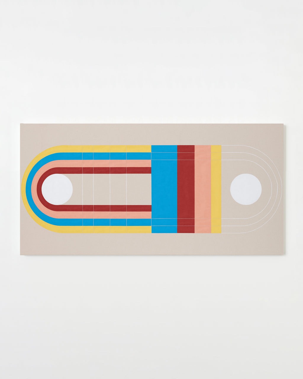 Painting by Kimmy Quillin titled "Full to Full" - 1.