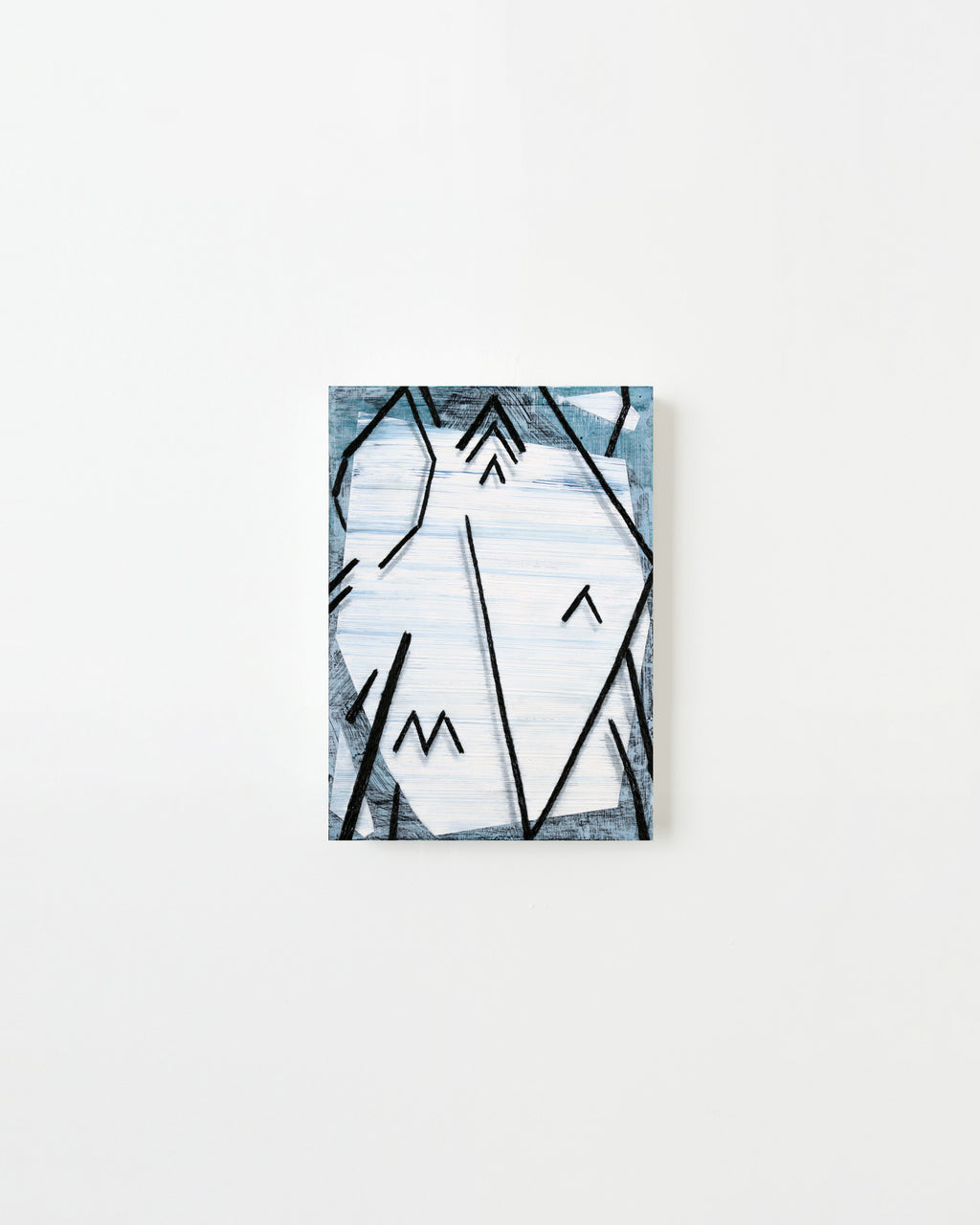 Painting by Tyler Scheidt titled "Gatherer" - 1.