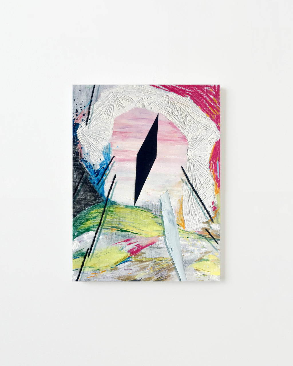 Painting by Tyler Scheidt titled "Portal II" - 1.