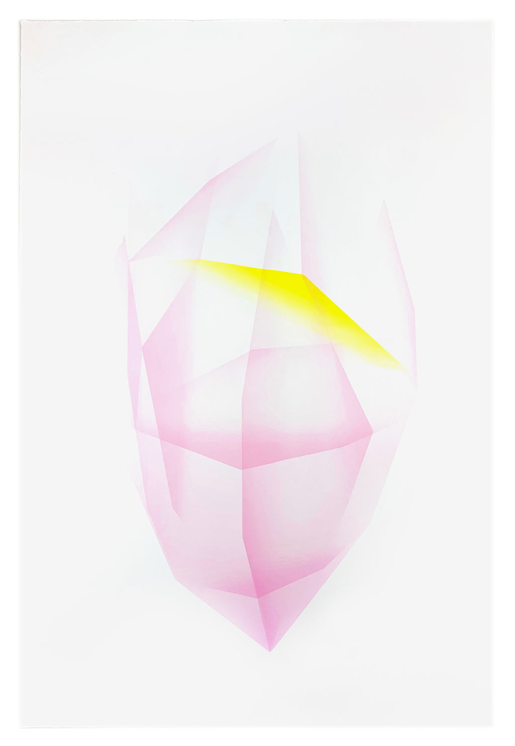 Print by Keiko Kamata titled "Vertices 3" - 2.