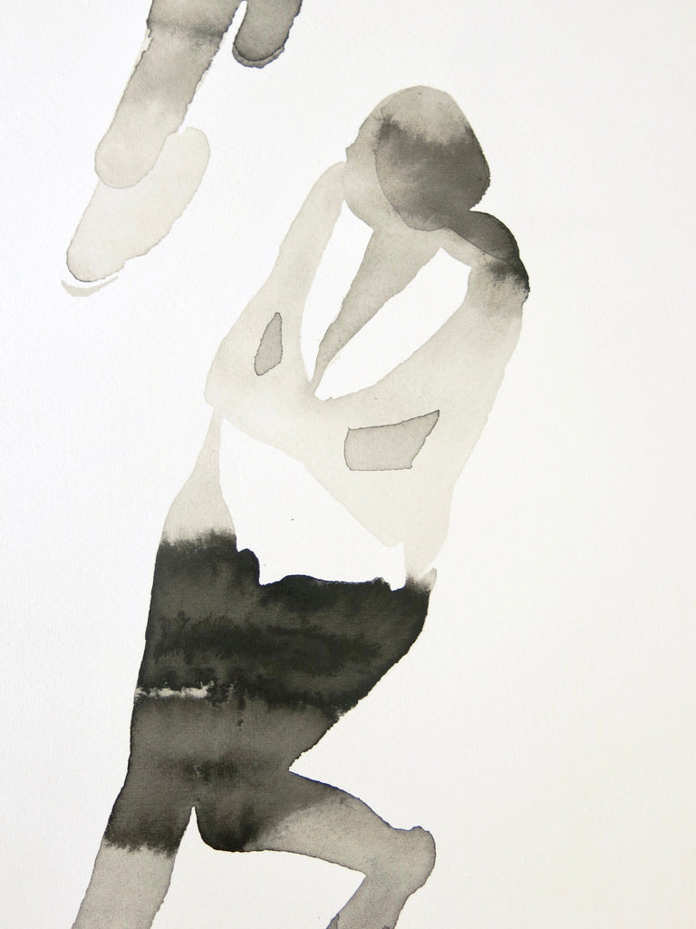 Painting by Gabrielle Raaff titled "Citizen 39" - 3.