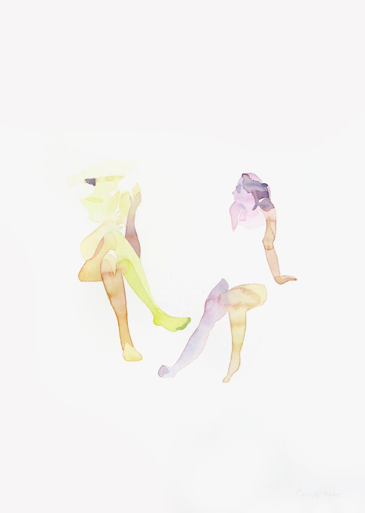 Painting by Gabrielle Raaff titled "Leisure Suite 26" - 2.