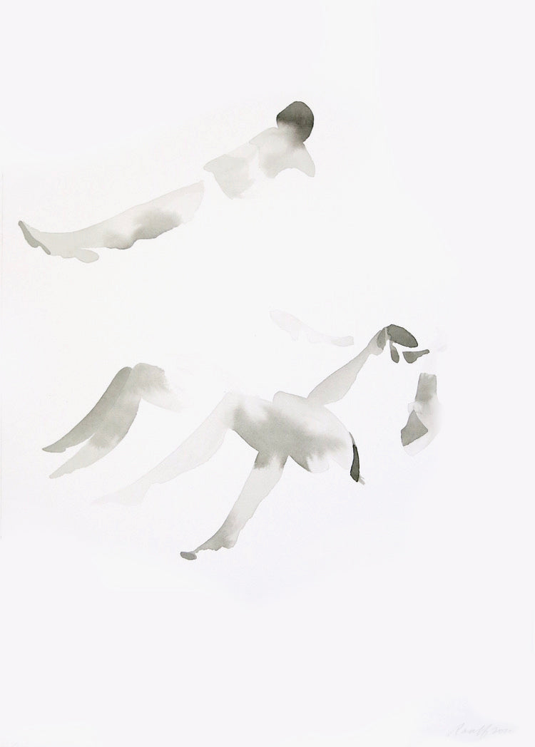 Painting by Gabrielle Raaff titled "Muizenberg 76" - 2.