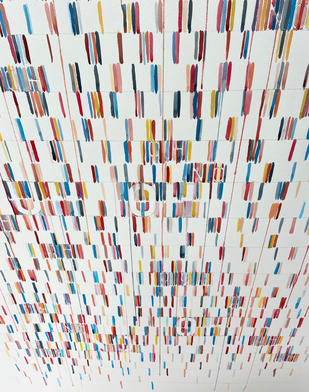 Painting by Gail Tarantino titled "Uh Oh" - 3.