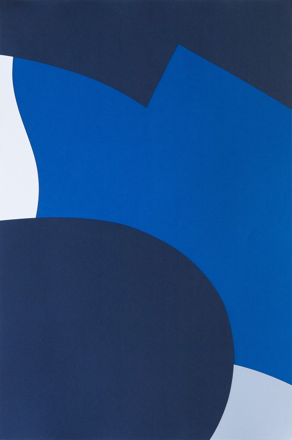 Mixed Media by Fitzhugh Karol titled "Governor's Island: Refractions I (A)" - 2.