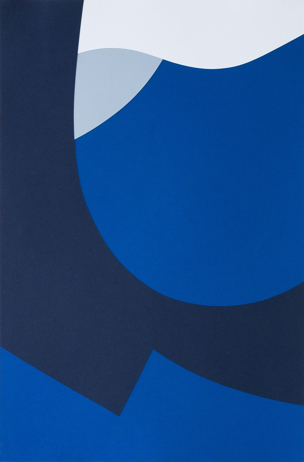 Mixed Media by Fitzhugh Karol titled "Governor's Island: Refractions I (B)" - 2.