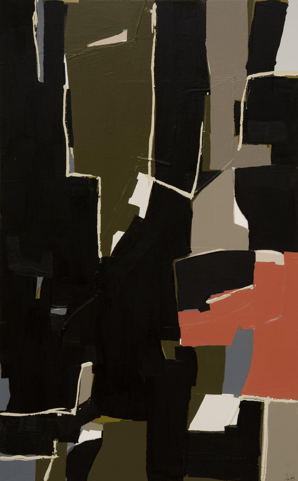 Painting by Holly Addi titled "Loti" - 2.