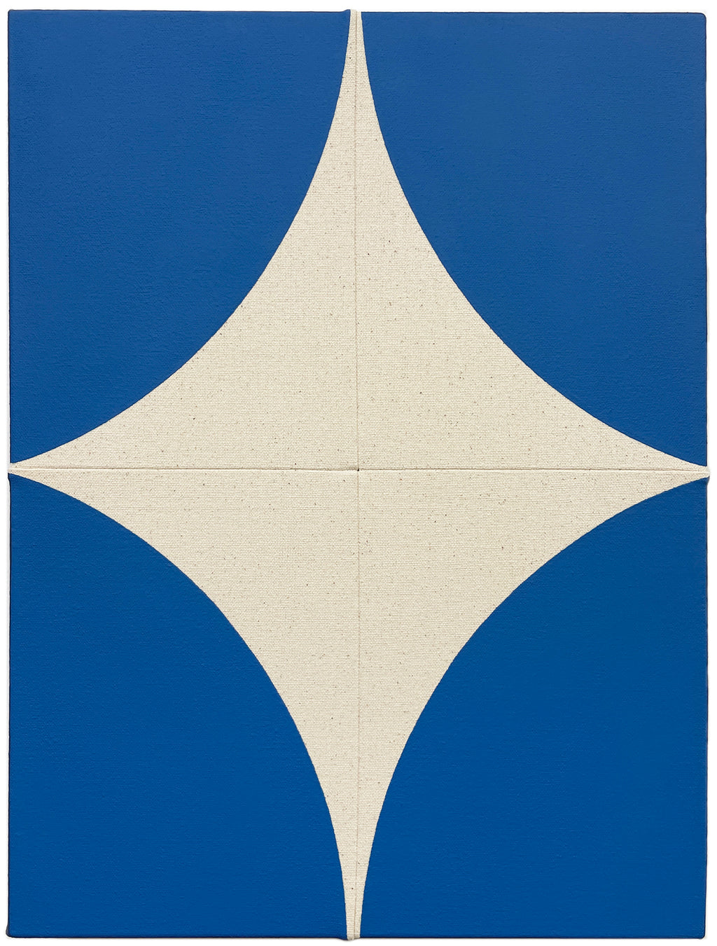 Painting by Hyun Jung Ahn titled "Petit Shining Compass Sapphire Blue" - 2.