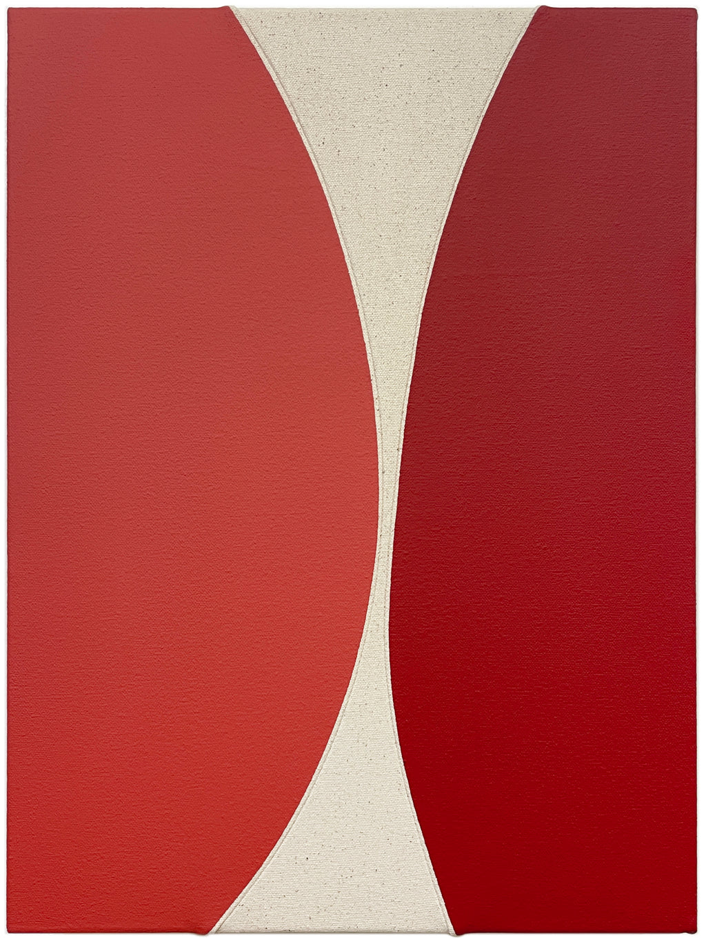 Painting by Hyun Jung Ahn titled "Rendezvous Petit Reds" - 2.