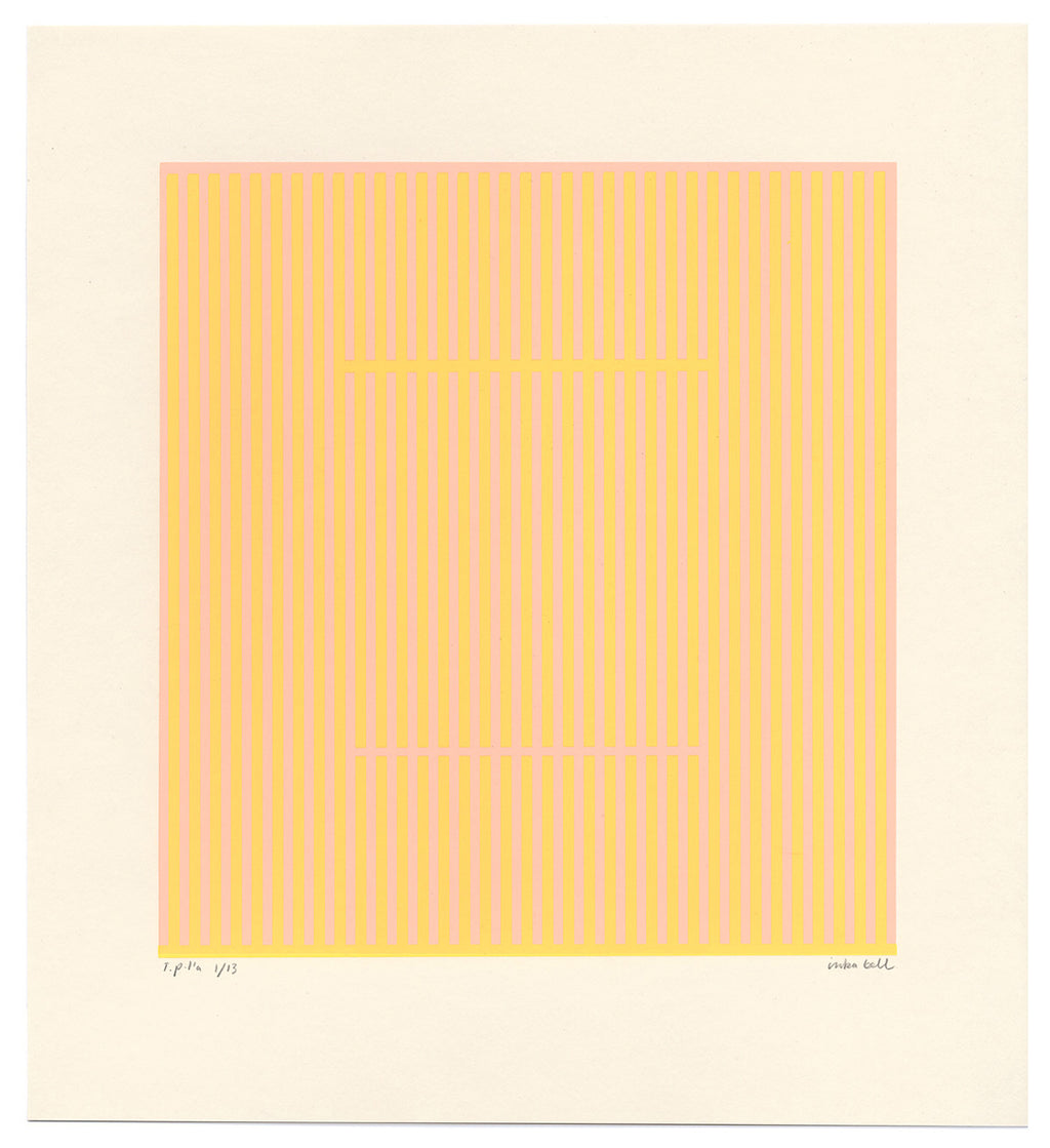 Print by Inka Bell titled "Untitled AM" - 2.