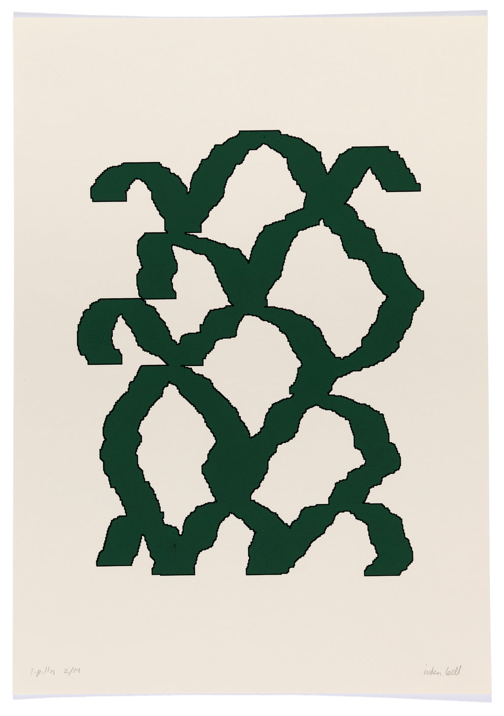 Print by Inka Bell titled "No.03" - 2.