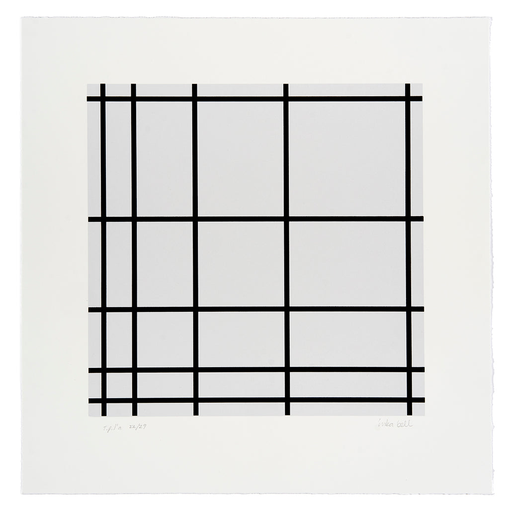 Print by Inka Bell titled "Grid" - 2.