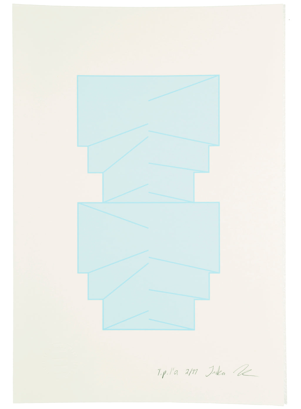 Print by Inka Bell titled "Wrapped II" - 2.