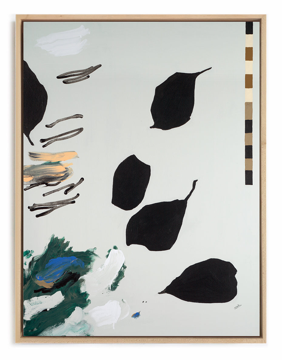 Painting by Karina Bania titled "Windswept II" - 2.