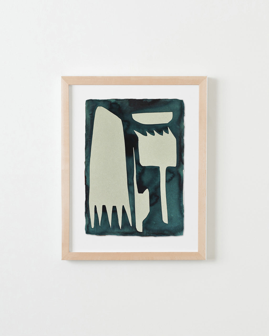 Painting by Kate Roebuck titled "Chop Chop Buzz Buzz" - 4.