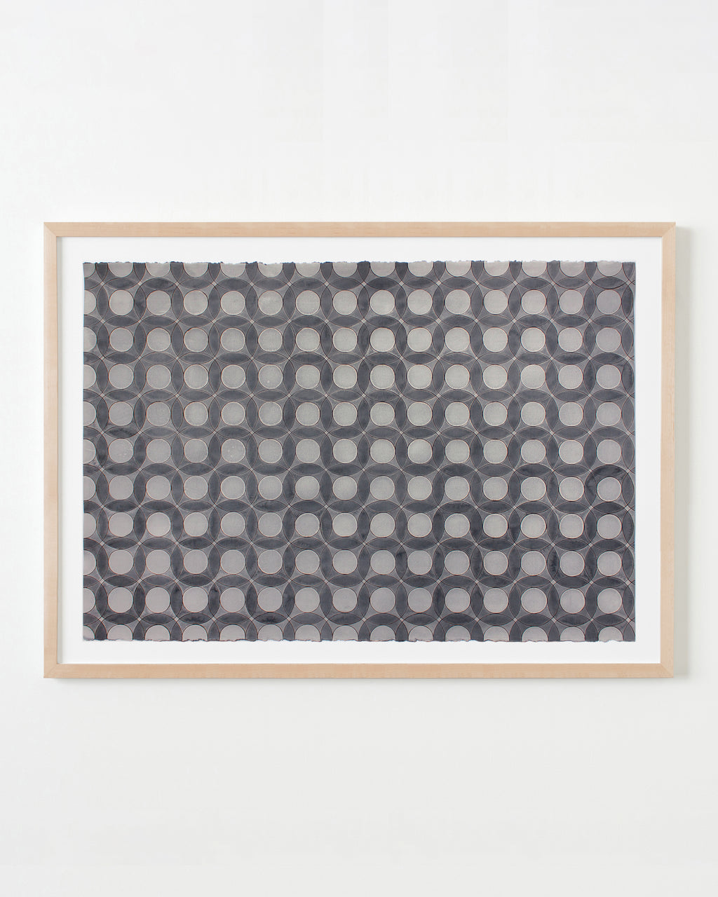 Mixed Media by Katrine Hildebrandt-Hussey titled "Optic Textile 4" - 3.