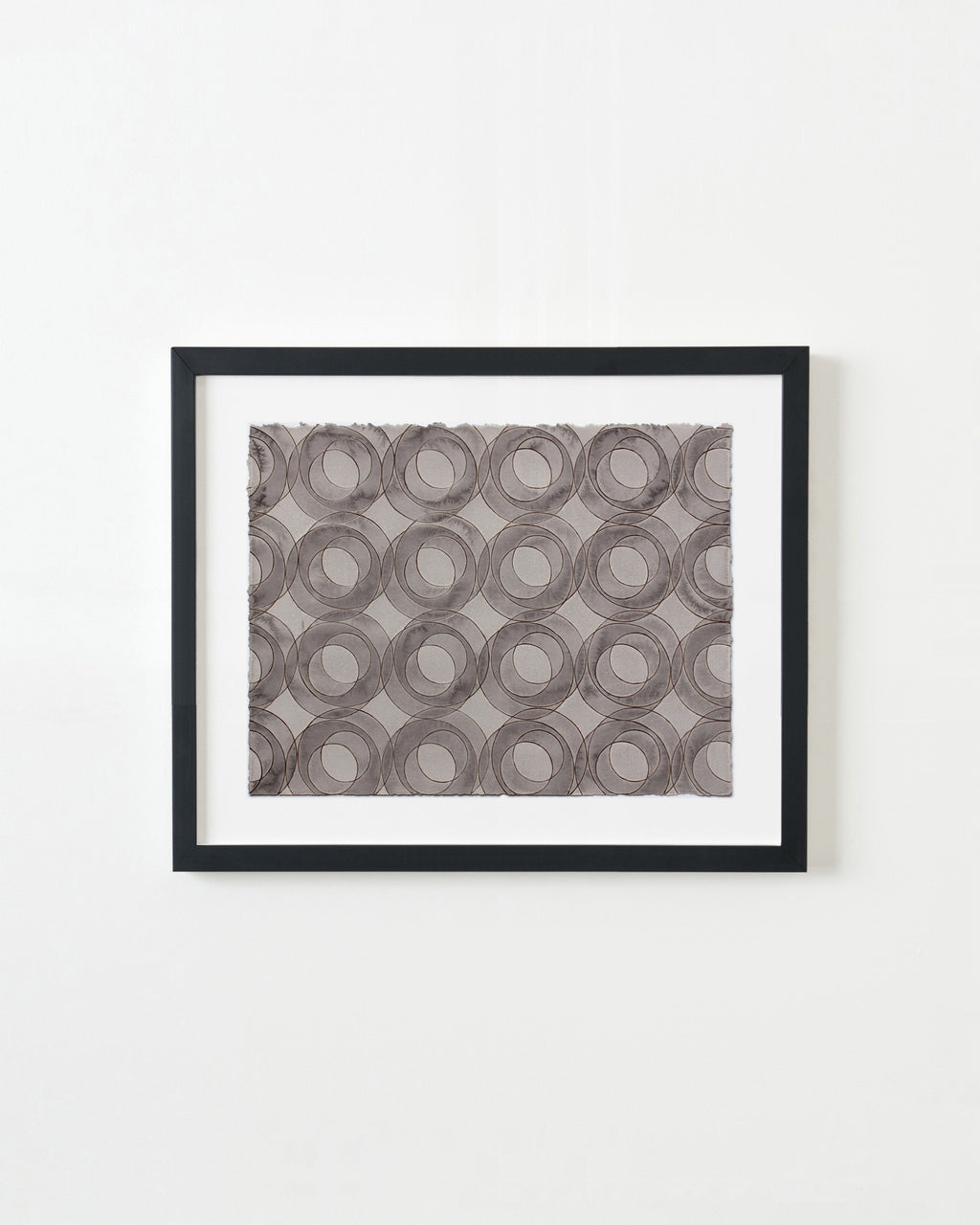 Mixed Media by Katrine Hildebrandt-Hussey titled "Optic Textile 9" - 3.