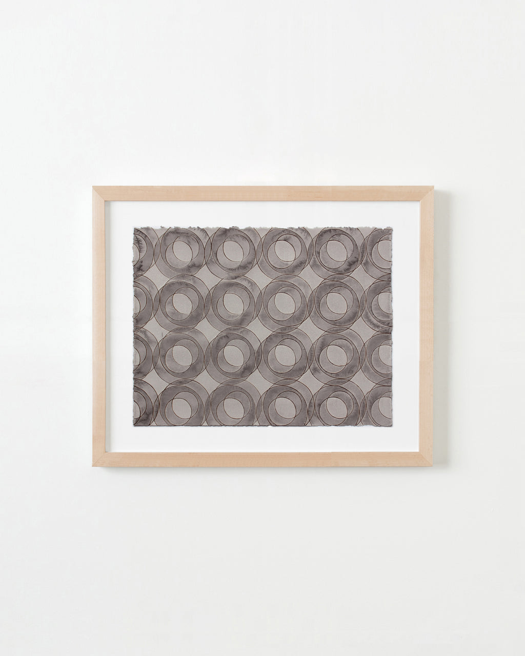 Mixed Media by Katrine Hildebrandt-Hussey titled "Optic Textile 9" - 4.