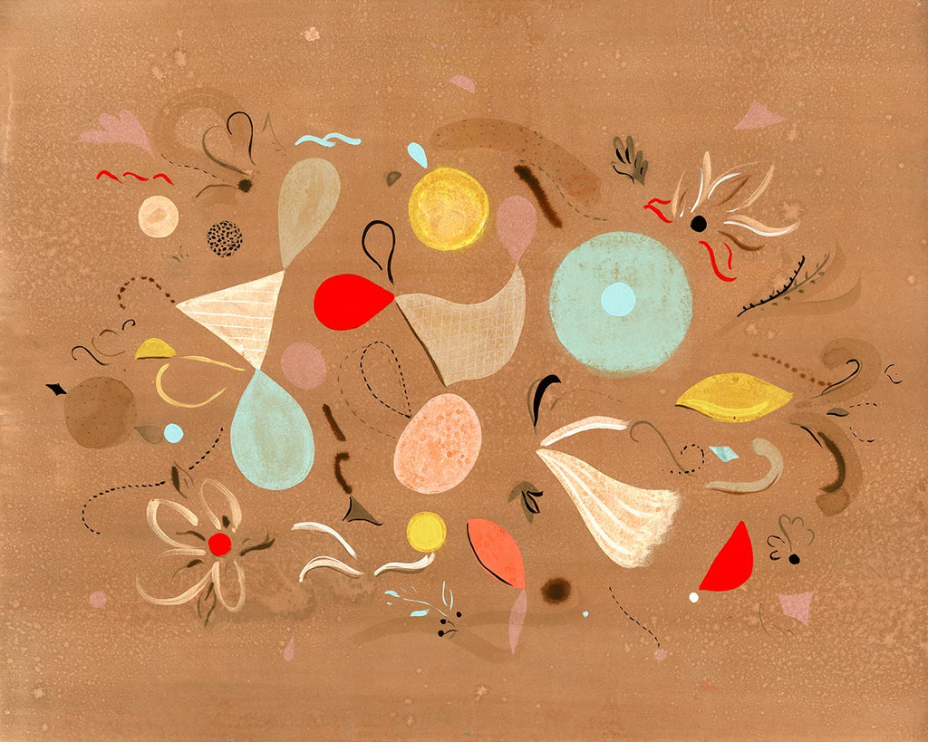 Painting by Kayla Plosz Antiel titled "Chords" - 2.