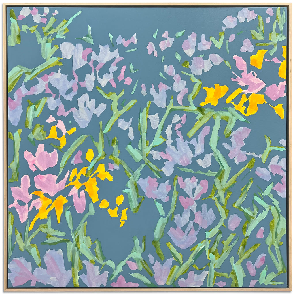 Painting by Kit Porter titled "going right through" - 2.